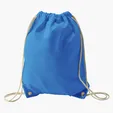 Good Value™ Natural Economy Cotton Drawcord Drawstring Bag — view 7