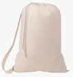 Laundry Day Drawcord Bag with 28" Carrying Strap
