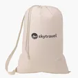 Laundry Day Drawcord Bag with 28" Carrying Strap — view 2