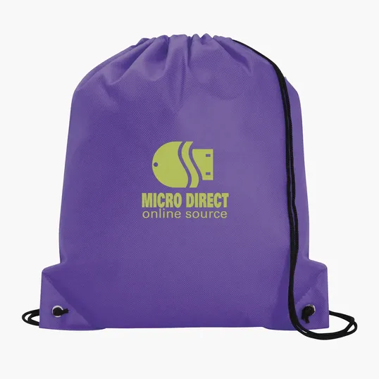 Good Value™ Poly Pro Drawstring Bag, 14" x 16.5" — view 10