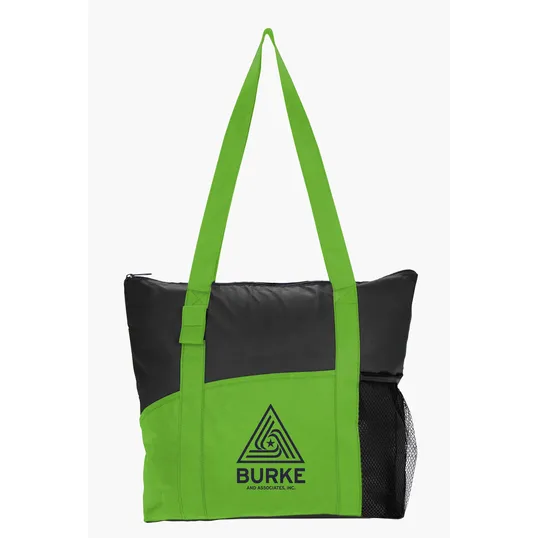 Good Value™ Poly Pro Pocket Tote with Zippered Top — view 70