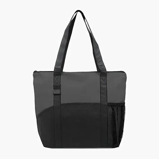 Good Value™ Poly Pro Pocket Tote with Zippered Top — view 78