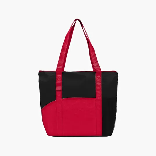 Good Value™ Poly Pro Pocket Tote with Zippered Top — view 82