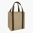 Grande Non-Woven Polypropylene Tote with Reinforced Handles — view 5