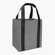 Grande Non-Woven Polypropylene Tote with Reinforced Handles — view 4