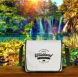V Natural Cotton Messenger Bag with Adjustable Shoulder Strap — view 5