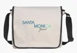 V Natural Cotton Messenger Bag with Adjustable Shoulder Strap — view 2