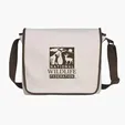 V Natural Cotton Messenger Bag with Adjustable Shoulder Strap — view 7