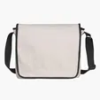 V Natural Cotton Messenger Bag with Adjustable Shoulder Strap — view 4