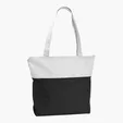 Good Value™ Poly Pro Two-Tone Zippered Tote — view 6