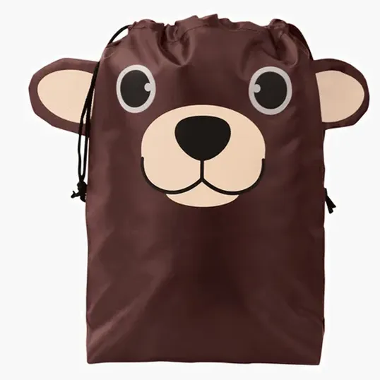 Paws N Claws® Gift Bag, 210D Polyester Drawstring Bag — view 2