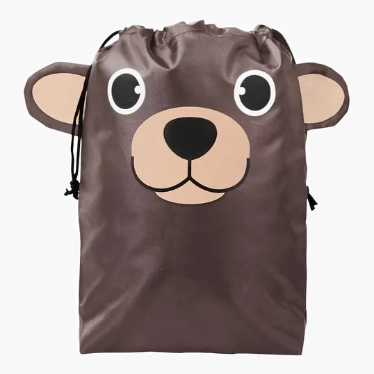 Paws N Claws® Gift Bag, 210D Polyester Drawstring Bag — view 3