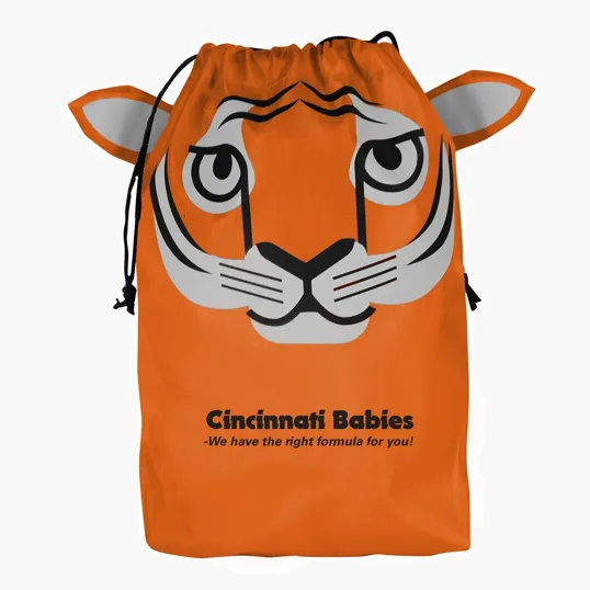 Paws N Claws® Gift Bag, 210D Polyester Drawstring Bag