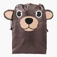 Paws N Claws® Gift Bag, 210D Polyester Drawstring Bag — view 3