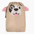 Paws N Claws® Gift Bag, 210D Polyester Drawstring Bag — view 8