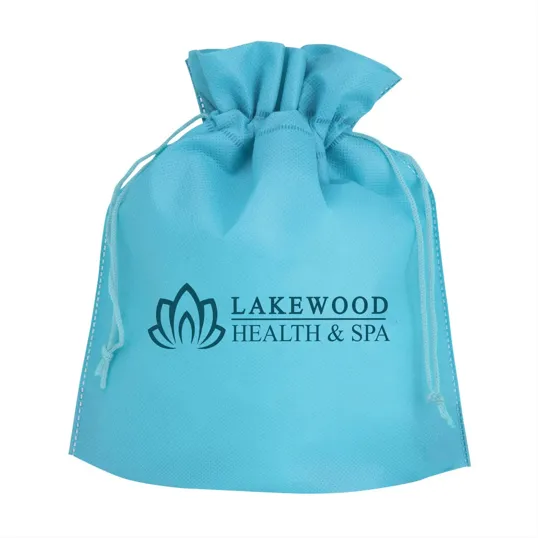 Good Value™ Poly Pro Cinch Gift Bag, Non-Woven Drawstring — view 5