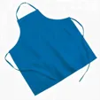 Colored Poly/Cotton Twill BBQ Apron with Two Pockets — view 3