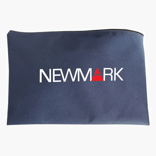Legal Sized Zippered Portfolio with Zippered Top — view 5