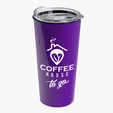 Garyline® Roadmaster Travel Tumbler with Slider Lid, 18 oz. — view 85