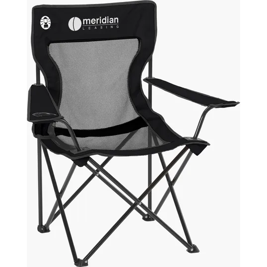 Coleman® Mesh Quad Chair with Cup Holder and Carry Handle — view 4