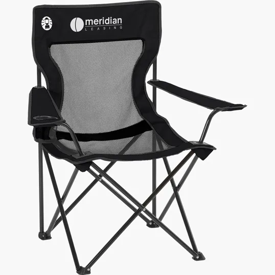 Coleman® Mesh Quad Chair with Cup Holder and Carry Handle — view 6