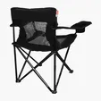 Coleman® Mesh Quad Chair with Cup Holder and Carry Handle — view 7