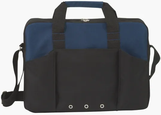 Atchison® Economic Force Brief, 600D Polyester Briefcase