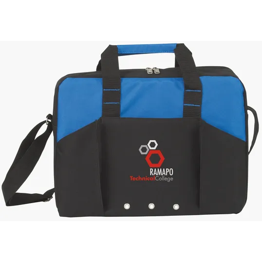 Atchison® Economic Force Brief, 600D Polyester Briefcase — view 9
