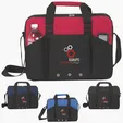 Atchison® Economic Force Brief, 600D Polyester Briefcase — view 10
