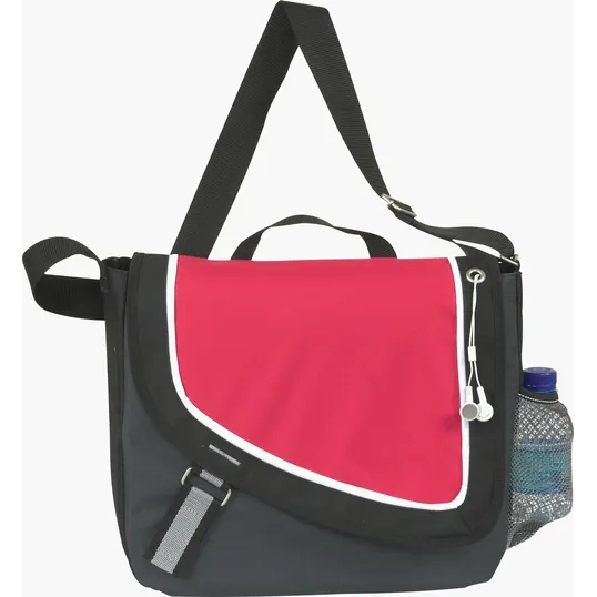 Atchison® A Step Ahead Messenger Bag with Headphone Port — view 4