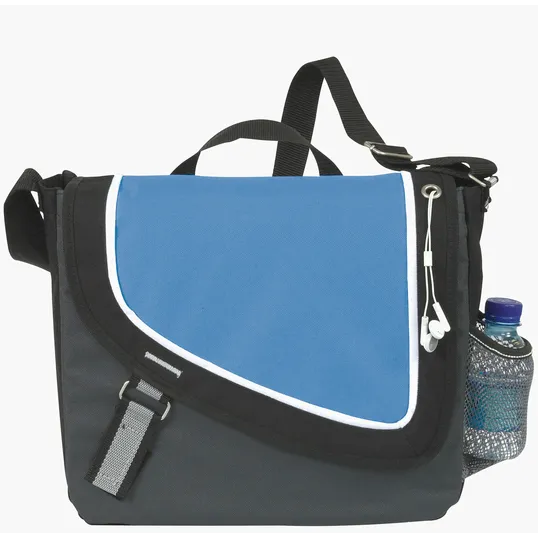 Atchison® A Step Ahead Messenger Bag with Headphone Port