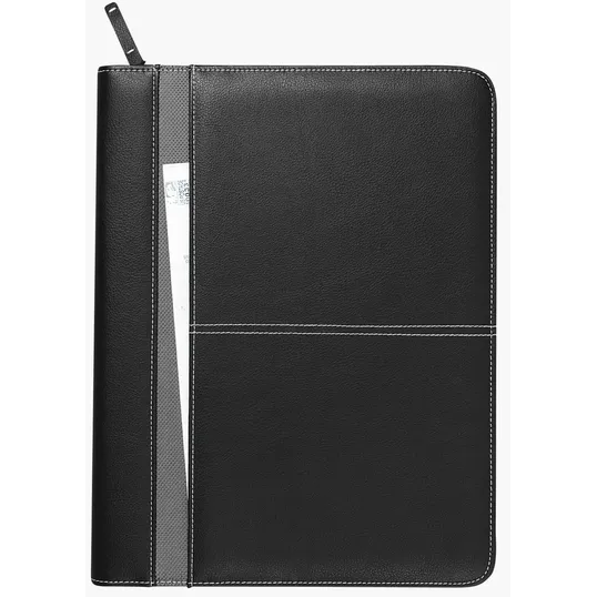 Atchison® Monticello Padfolio with Zippered Closure