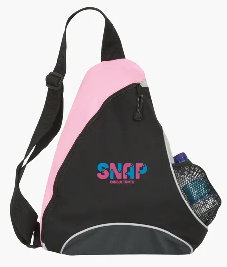 Atchison® Cutie Patootie Slingpack Backpack with Mesh Bottle Pocket — view 10