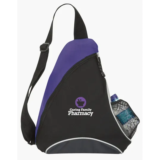 Atchison® Cutie Patootie Slingpack Backpack with Mesh Bottle Pocket — view 13