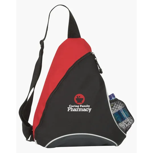 Atchison® Cutie Patootie Slingpack Backpack with Mesh Bottle Pocket — view 11