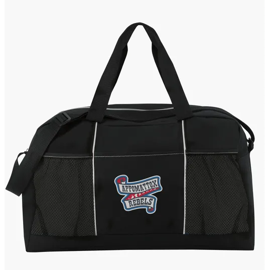 Atchison® Stay Fit Duffel Bag with Mesh Pockets — view 2