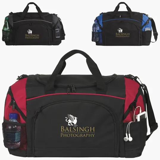 Atchison® Perfect Score Duffel Bag with Shoulder Strap — view 10