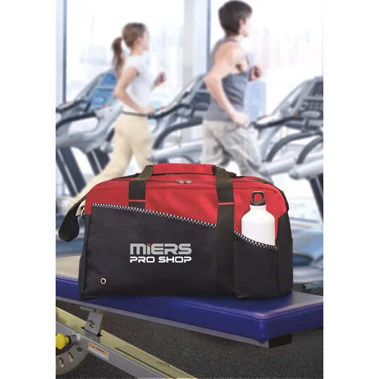 Atchison® Center Court Duffel Bag, 600D Poly Canvas — view 16