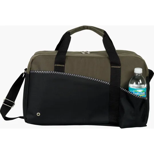 Atchison® Center Court Duffel Bag, 600D Poly Canvas — view 4