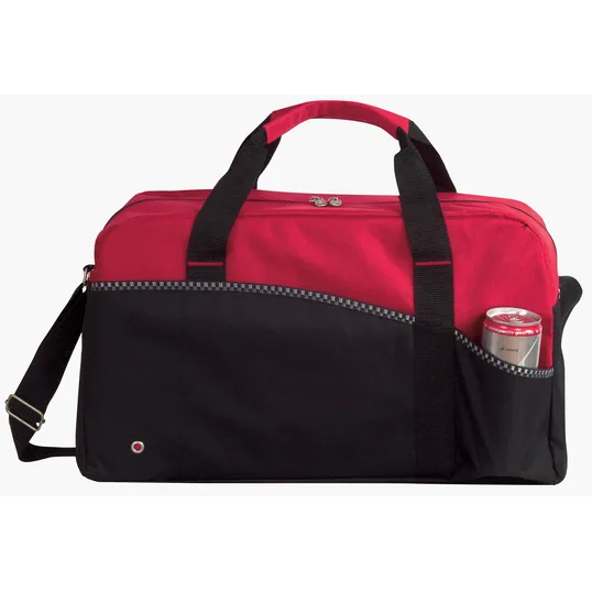 Atchison® Center Court Duffel Bag, 600D Poly Canvas — view 5