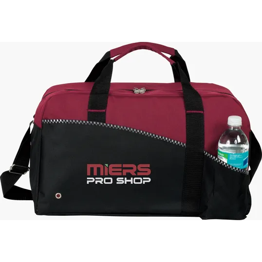 Atchison® Center Court Duffel Bag, 600D Poly Canvas — view 10