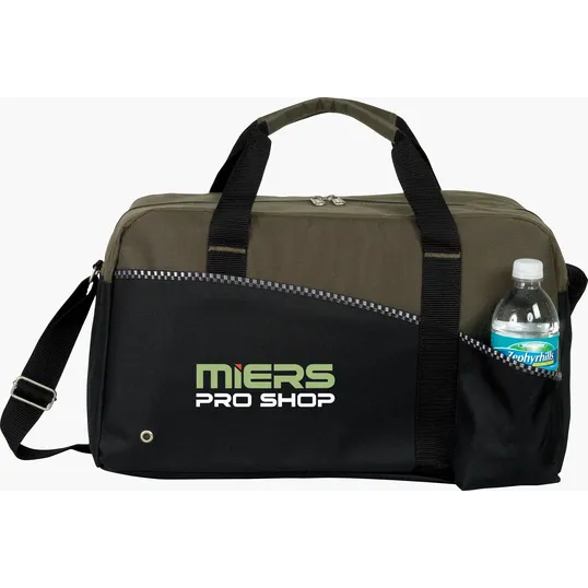 Atchison® Center Court Duffel Bag, 600D Poly Canvas — view 13