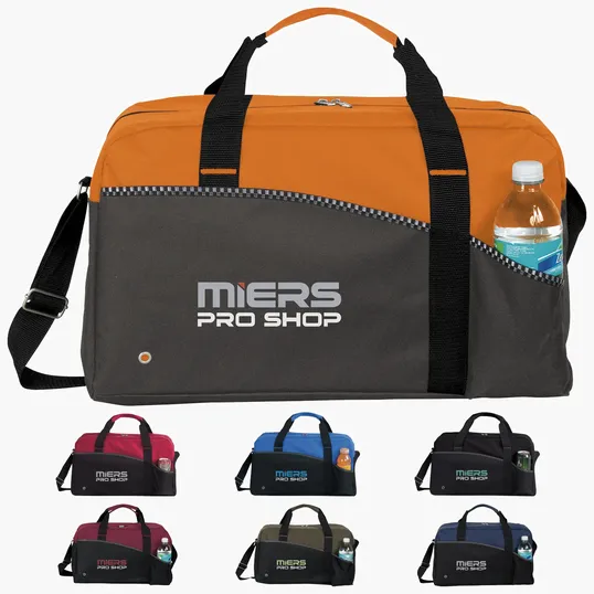 Atchison® Center Court Duffel Bag, 600D Poly Canvas — view 22