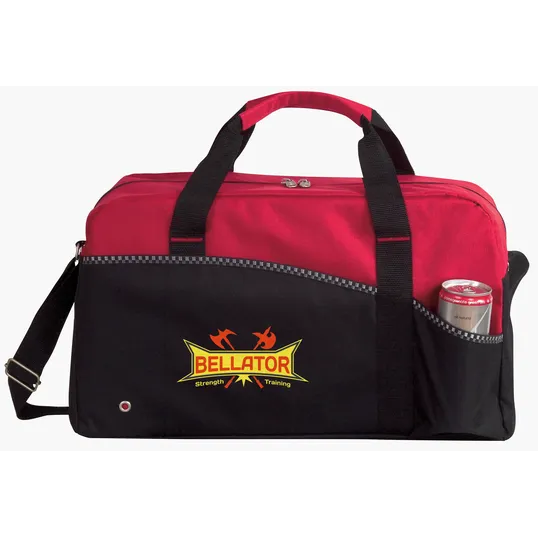 Atchison® Center Court Duffel Bag, 600D Poly Canvas — view 14