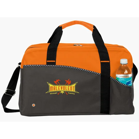 Atchison® Center Court Duffel Bag, 600D Poly Canvas — view 18