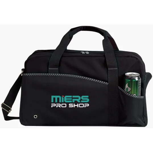Atchison® Center Court Duffel Bag, 600D Poly Canvas — view 8