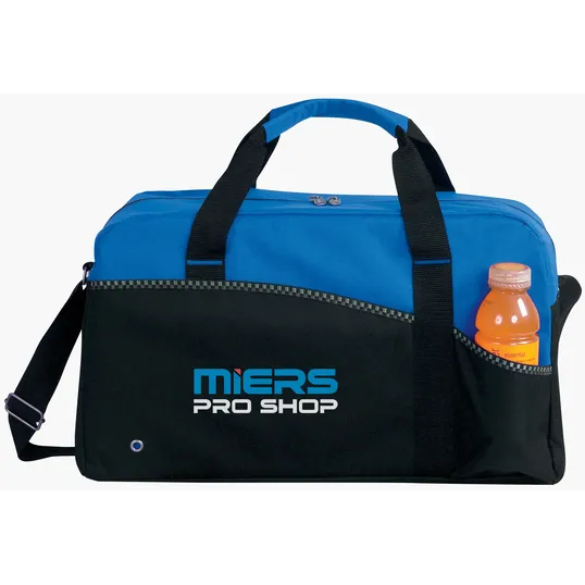 Atchison® Center Court Duffel Bag, 600D Poly Canvas — view 17