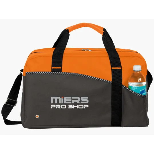 Atchison® Center Court Duffel Bag, 600D Poly Canvas — view 19