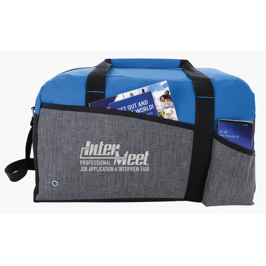 Atchison® Two-Tone Center Court Duffel Bag — view 19