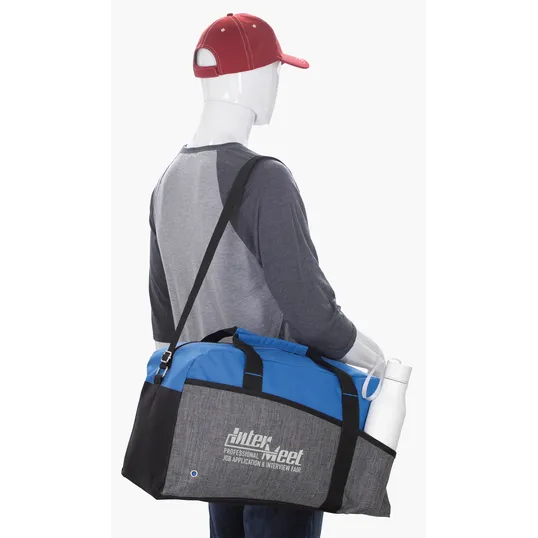 Atchison® Two-Tone Center Court Duffel Bag — view 18